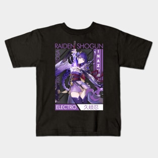 Raiden Shogun Kids T-Shirt